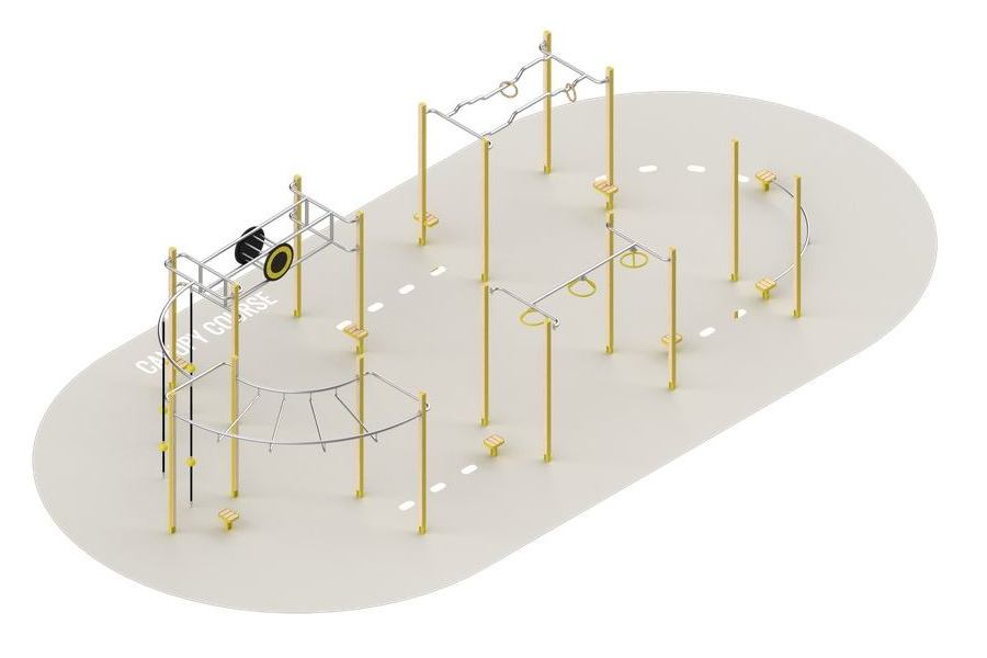 Playparc OCR Canopy Course akadálypálya
