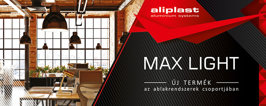 Aliplast Max Light ablak- és ajtórendszer