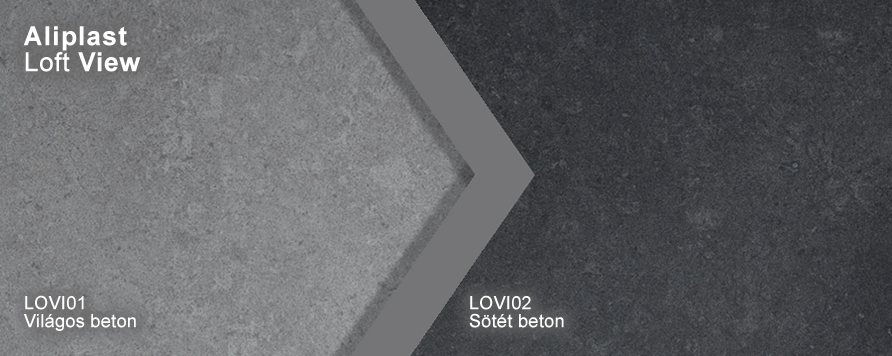 Aliplast Loft View alumínium decor bevonatok