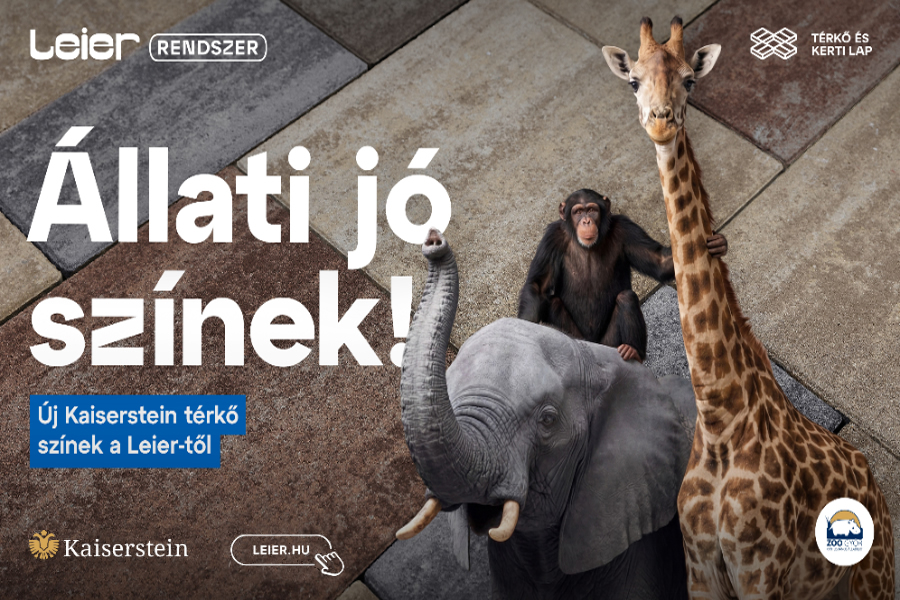 Állati jó színek! – megérkeztek a Leier Kaiserstein térkövek új színei