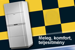 Aquanta gázüzemű kondenzációs álló hőközpont