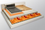 Schlüter Bekotec-Therm padlófűtési-hűtési rendszer