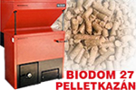 BIODOM 27 pelletkazán a Merkapt Kft.-től