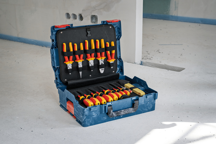 Bosch Professional szigetelt kéziszerszámok villanyszerelők számára