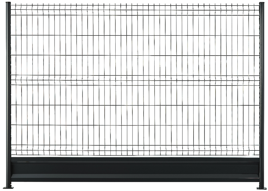 DIRICKX SOUBAX fém lábazati elem - 7016 standard