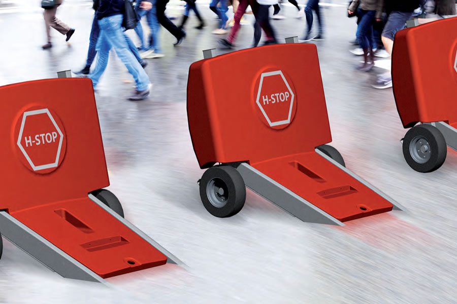 Husson H-stop® mobil akadály