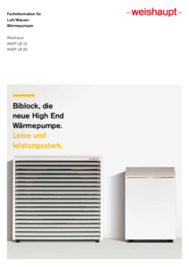 Új, környezettudatos Weishaupt Biblock levegő/víz-hőszivattyú - általános termékismertető
