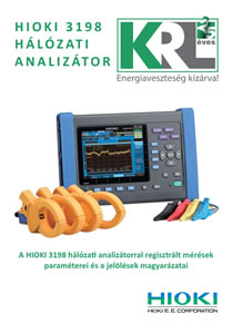 Hioki 3198-as hálózati analizátor - általános termékismertető