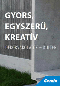 Új Cemix Magic Decor vakolatok - általános termékismertető