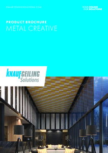 Új KCS METAL Creative fém álmennyezetek - általános termékismertető