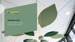 Ecophon Akusto™ Freedom tervezési segédlet - általános termékismertető