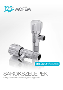 MOFÉM kerámiás sarokszelepek - általános termékismertető