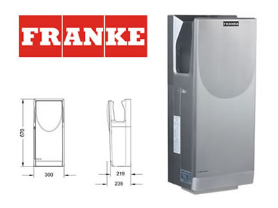 FRANKE DRYX500 nagysebességű kézszárító