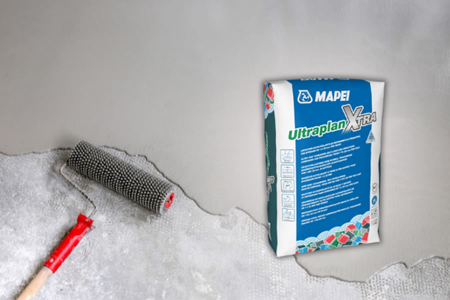 Extra gyors aljzatkiegyenlítés a Mapei Ultraplan Xtra használatával