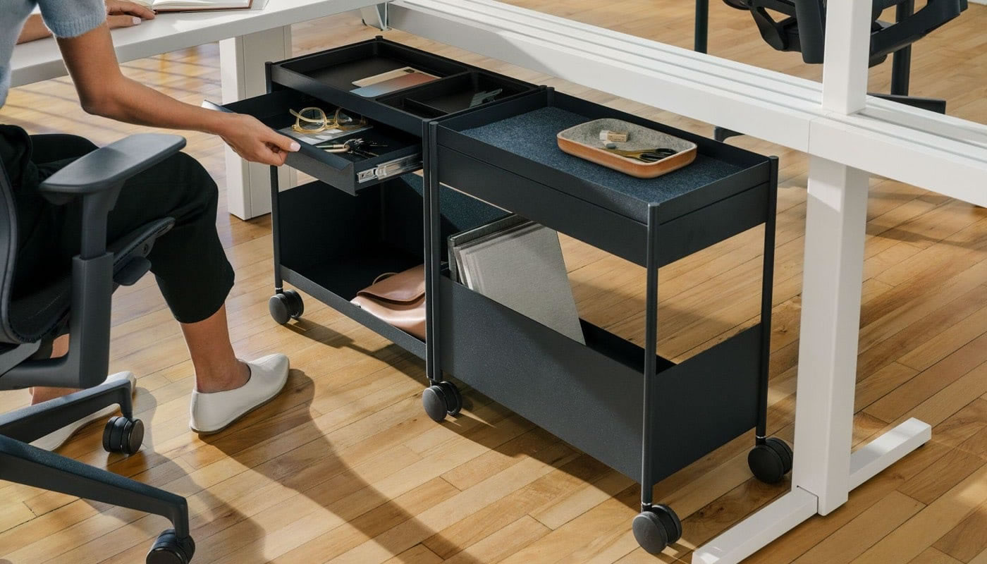 Herman Miller OE1 tárolókocsi Herman Miller OE1 tárolókocsi