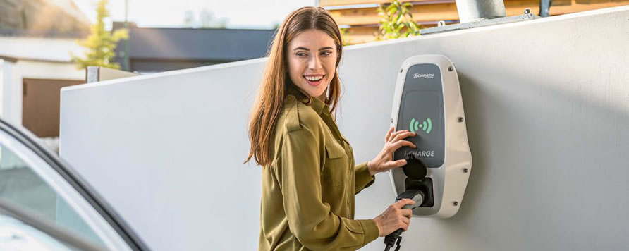 i-Charge CION – Új Schrack elektromos autó töltőállomások