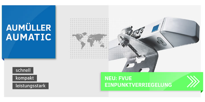 FVUE – az aumüller ferralux® FVUx sorozatú reteszmotor család legújabb tagja
