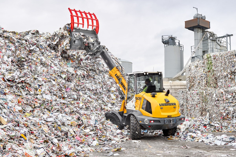 Liebherr L 509 teleszkópos homlokrakodó