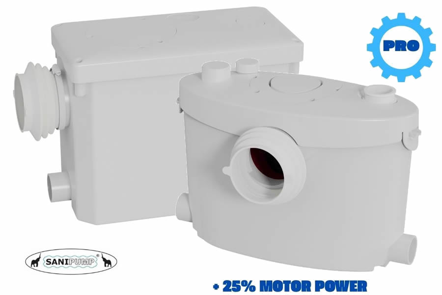 Megérkeztek a Sanipump PRO darálós WC modellek