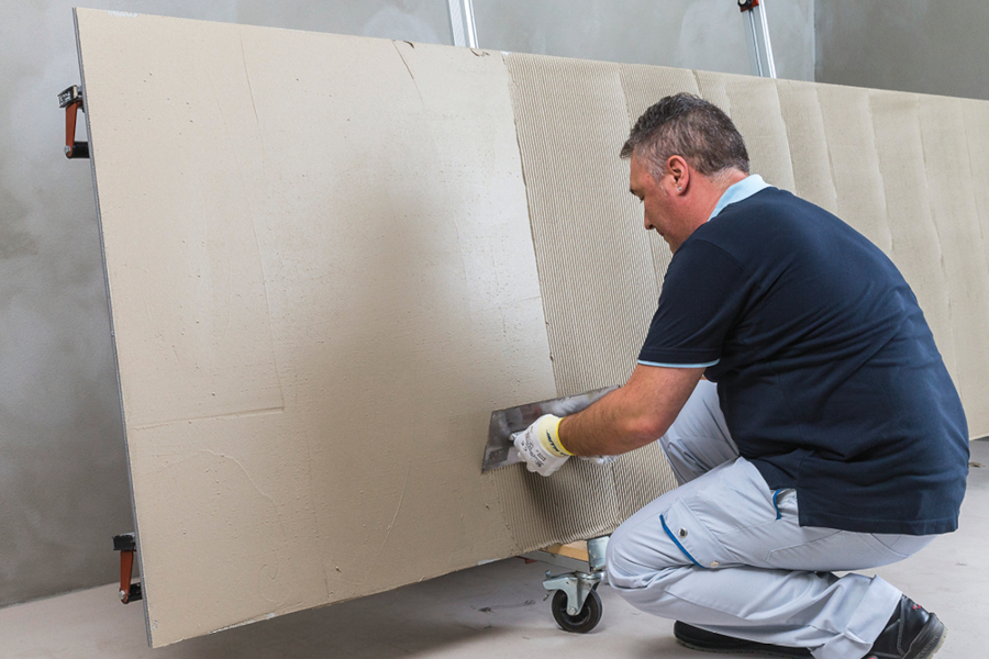 Nagy rugalmasságú Mapei Keraflex Easy S1 padlóburkolat ragasztó