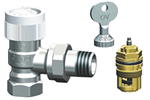 Oventrop AV 9 típusú termosztátszelepek fűtőtestek hidraulikai beszabályozásához
