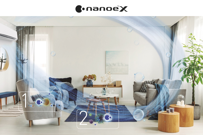 Panasonic nanoe™ X - egyedülálló technológia a beltéri levegőminőség javítására