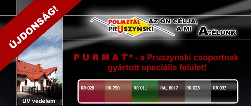 Purmat - a Pruszynski csoportnak gyártott speciális felület