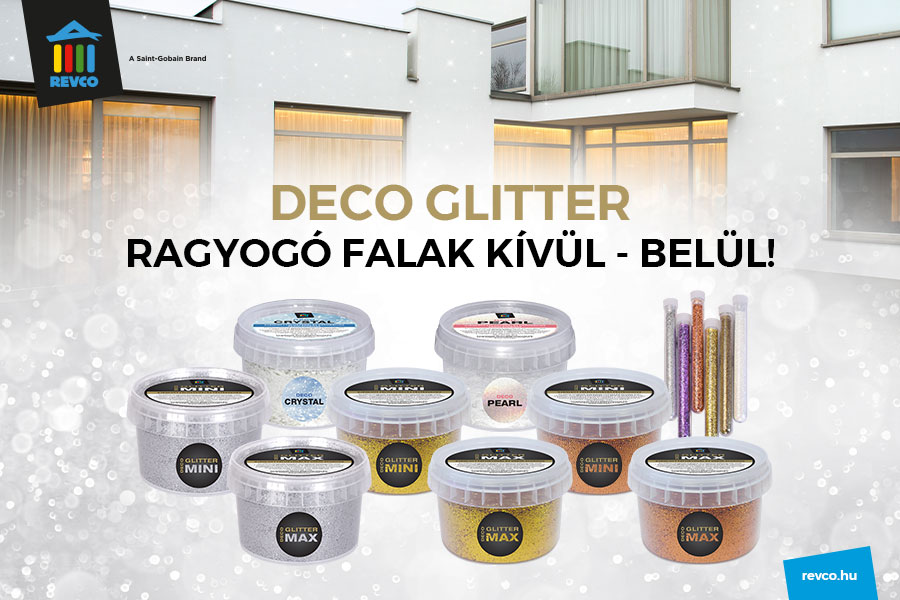 DECO GLITTER a Revco Kft. termékpalettáján