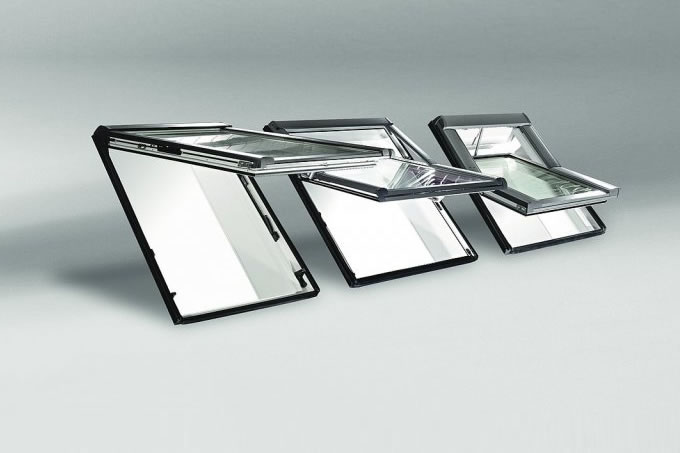 Roto Designo R6 és R8 tetőtéri ablakok 3-rétegű üveggel