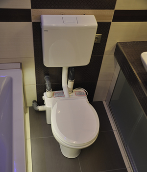 SANIPUMP Basic+ WC+2 - Darálós WC és háztartási átemelő a SANIPUMP Hungária Kft.-től
