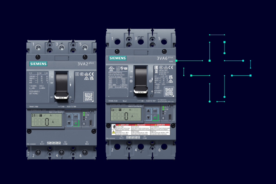 SIEMENS SENTRON 3VA2 plus és 3VA6 plus megszakítók