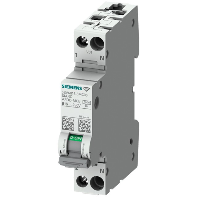 Siemens Sentron 5SV6 COM AFDD/MCB ívhiba érzékelő Siemens Sentron 5SV6 COM AFDD/MCB ívhiba érzékelő