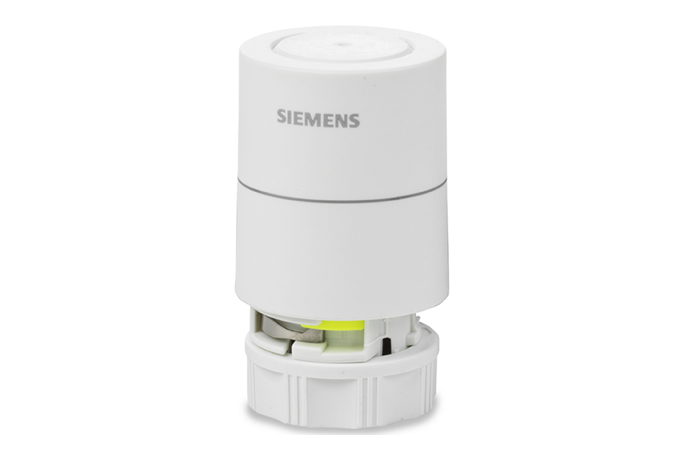 Új ST..21 termoelektromos szelepmozgatók a Siemens választékában