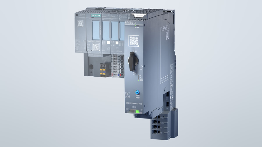 SIMATIC ET 200SP e-Starter: Teljesen elektromos motorindító a Siemenstől