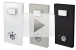SlimModul WC tartály szerelőkeret és SlimBox borítás az INPiPE Kft.-től, beépítési videóval