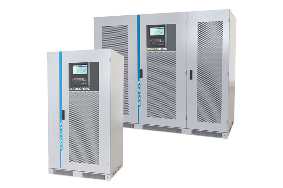 Socomec DELPHYS MX Elite+ háromfázisú UPS termékcsalád