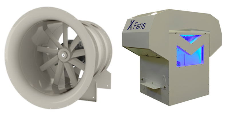 A TROX gyártási palettája ventilátorokkal és légkezelő gépekkel bővült