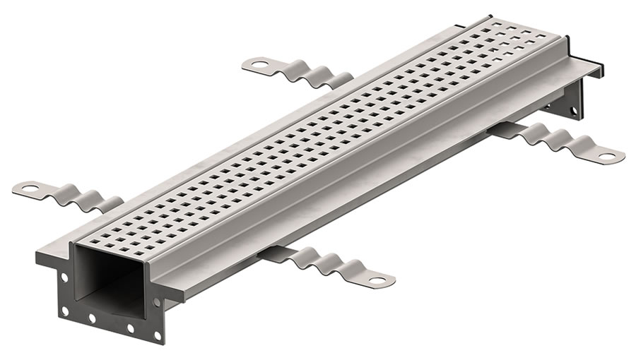 ACO Modular 64 folyóka Quadrato ráccsal
