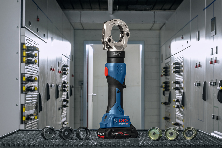 Bosch GPH 18V-60 Professional akkus hidraulikus krimpelő