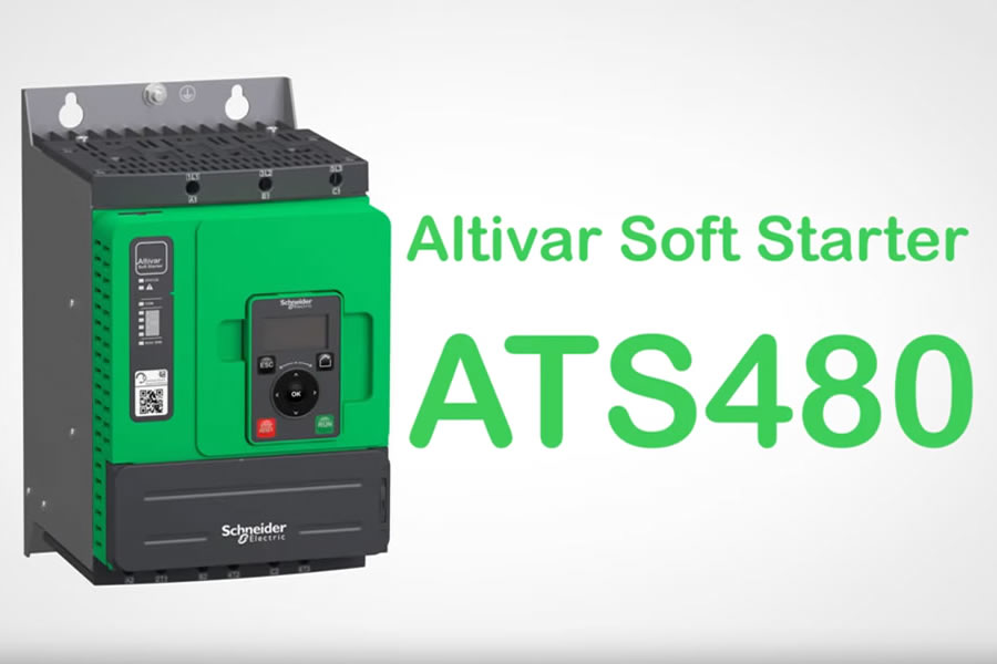 Ismerje meg a Schneider Electric új Altivar™ ATS480 lágyindítóját