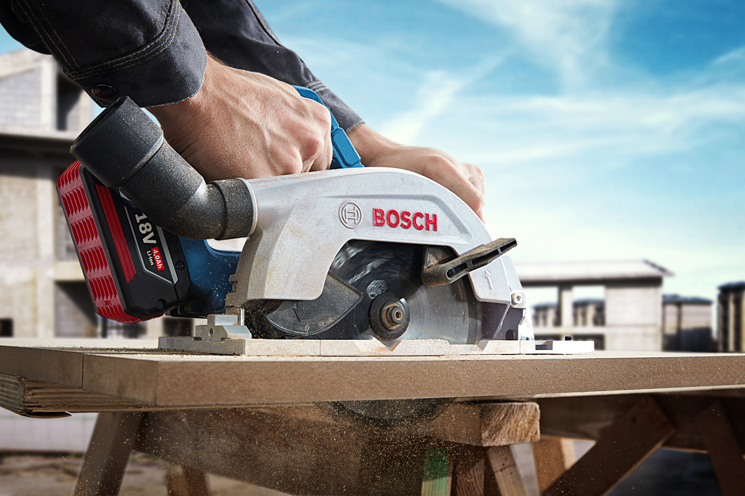 Bosch GKS 185-LI Professional akkus körfűrész