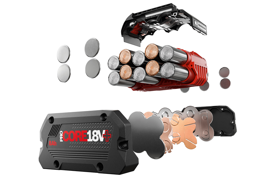 Bosch ProCore18V+ akkumulátor tabless technológiával