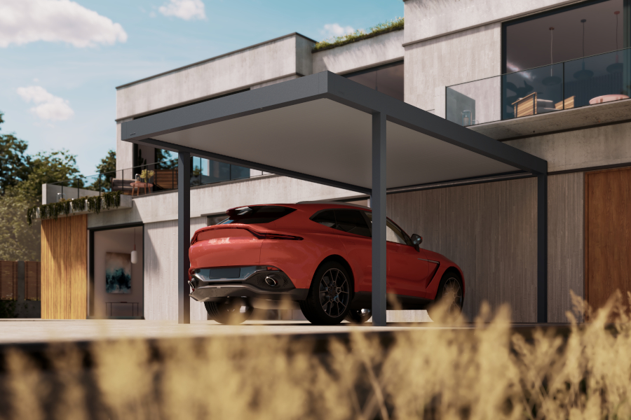 Új Brustor B190 Carport prémium gépkocsibeálló