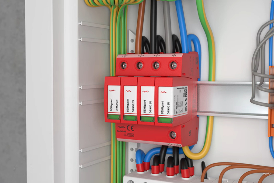 Új DEHN 2. típusú túlfeszültség-korlátozók: DEHNguard MD sorozat