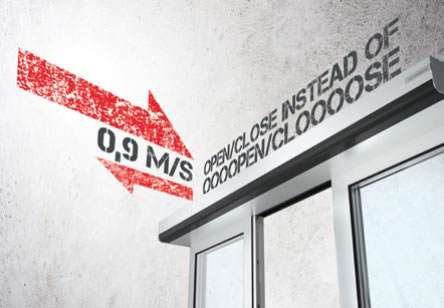 Gyors dormakaba ES PROLINE tolóajtó automatika