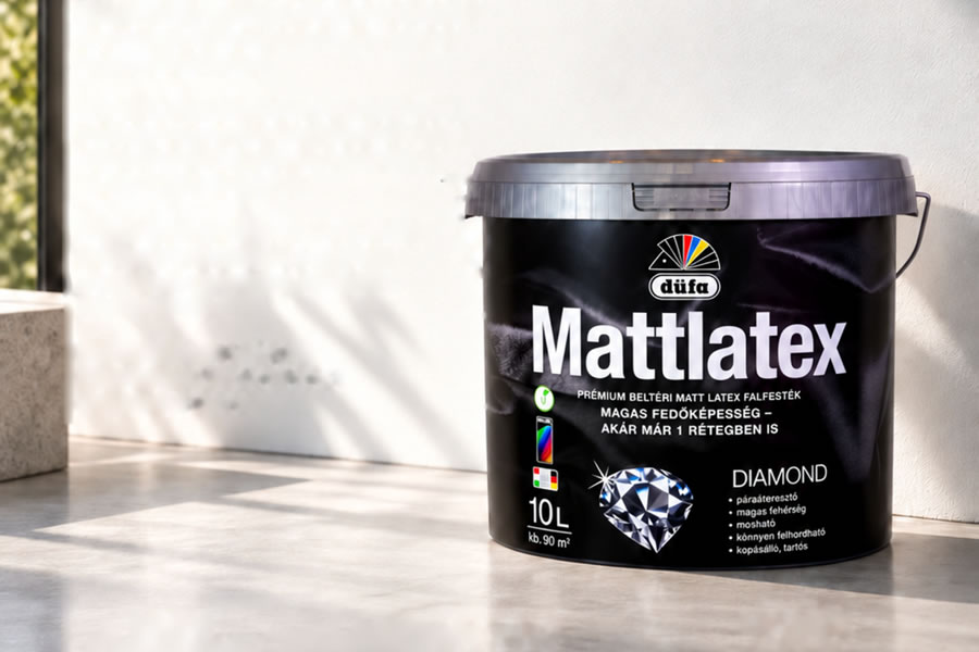 düfa Diamond Mattlatex prémium beltéri falfesték