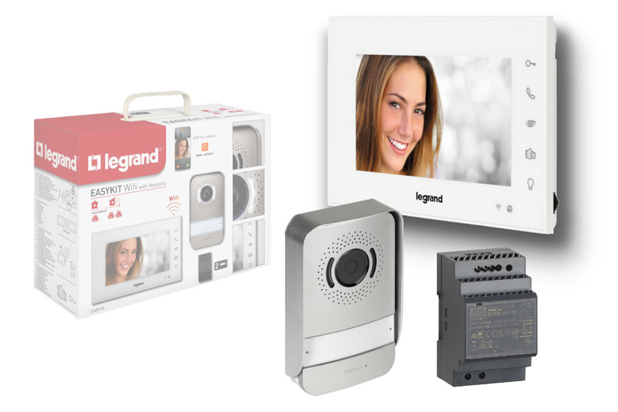 EASYKIT Wi-Fi DIN kaputelefon szett EASYKIT Wi-Fi DIN kaputelefon szett