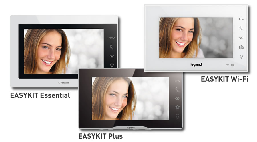 EASYKIT 2 vezetékes kaputelefonok beltéri egységei