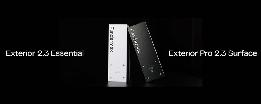 Bemutatkoznak az új Fundermax Exterior Pro 2.3 kollekciói