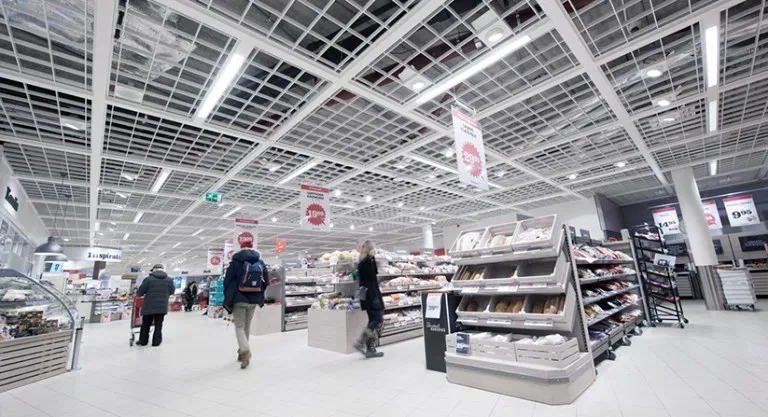 Új GRID optikai áttört álmennyezet az Eurotrend 2000 kínálatában